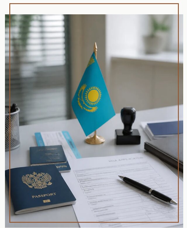 Оформление визы в Казахстан для поездки и работы в Кисловодске