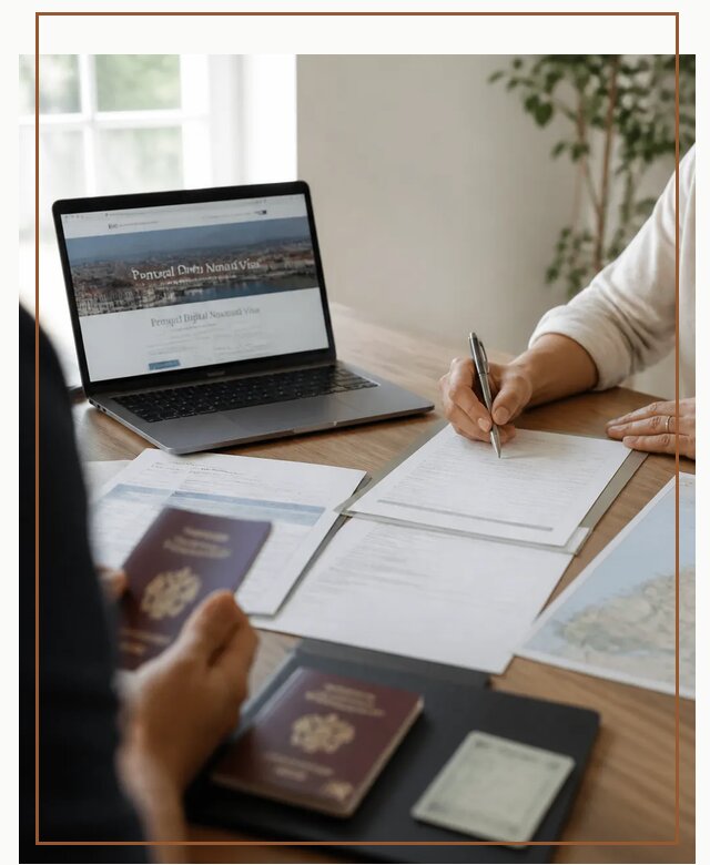 Оформление Digital Nomad и ВНЖ Португалии в Кисловодске