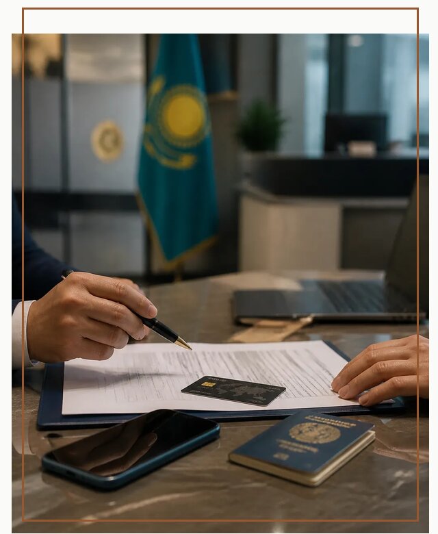 Открытие счета и банковской карты в Казахстане в Кисловодске